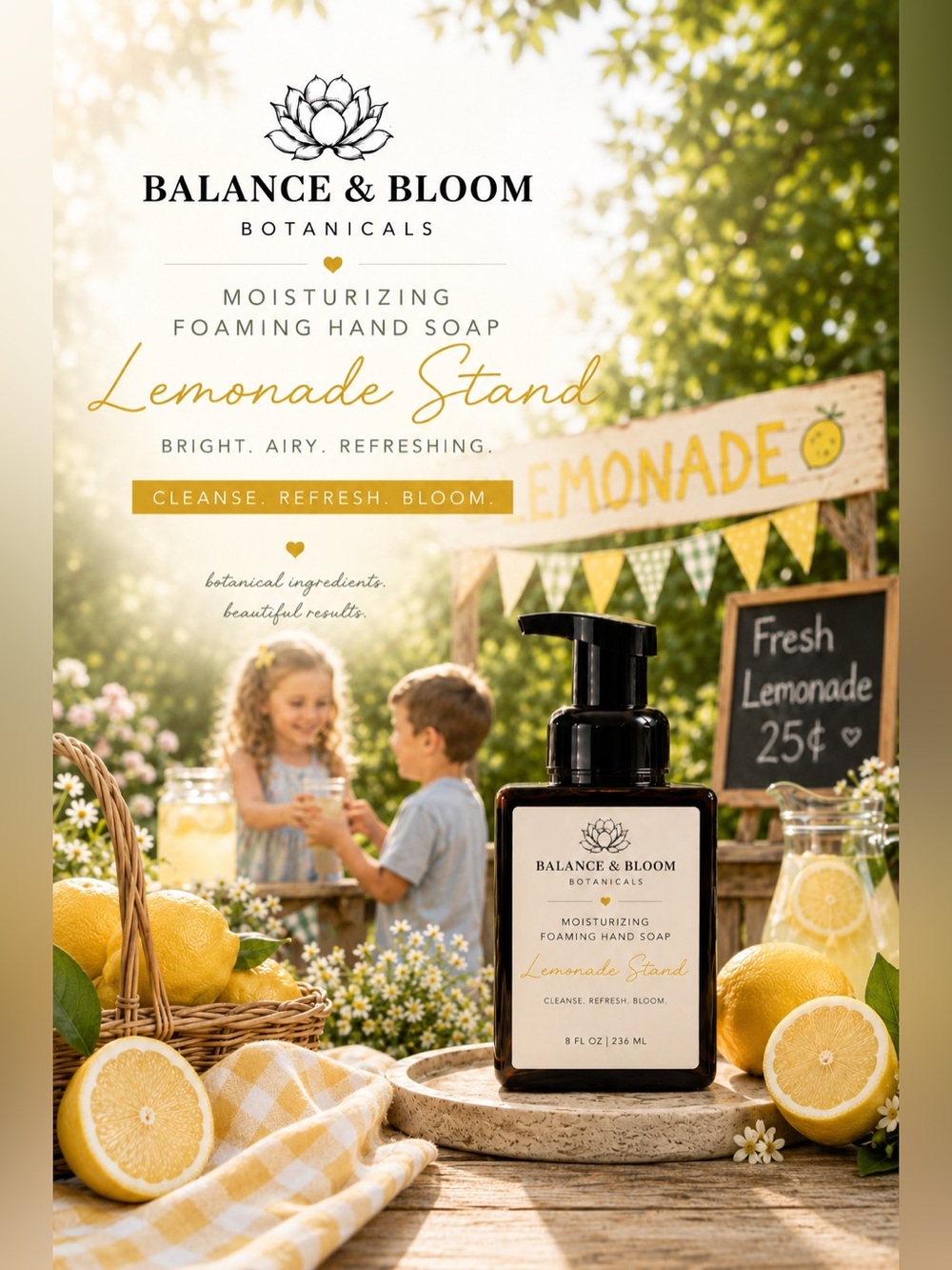 Foaming Hand Wash | Lemonade  Stand | 8oz